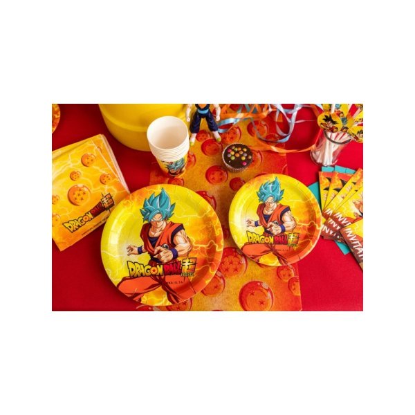 Papptallrikar - Dragon Ball Super- 18 cm - 8-pack