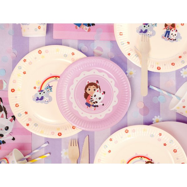 Papperstallrikar Gabby\\\'s Dollhouse - Mix