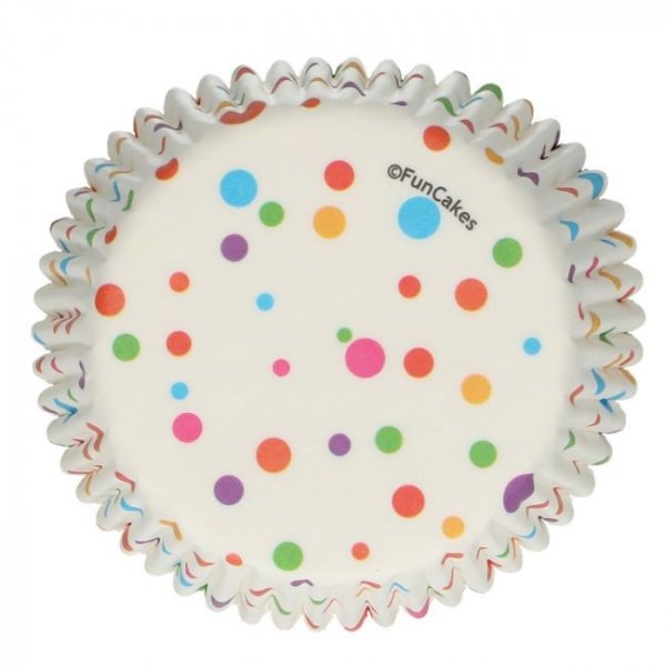 Muffinsformar - Confetti - Funcakes - 48-pack