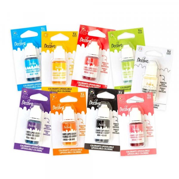 Flytande frg - Lila- 15 g - Decora