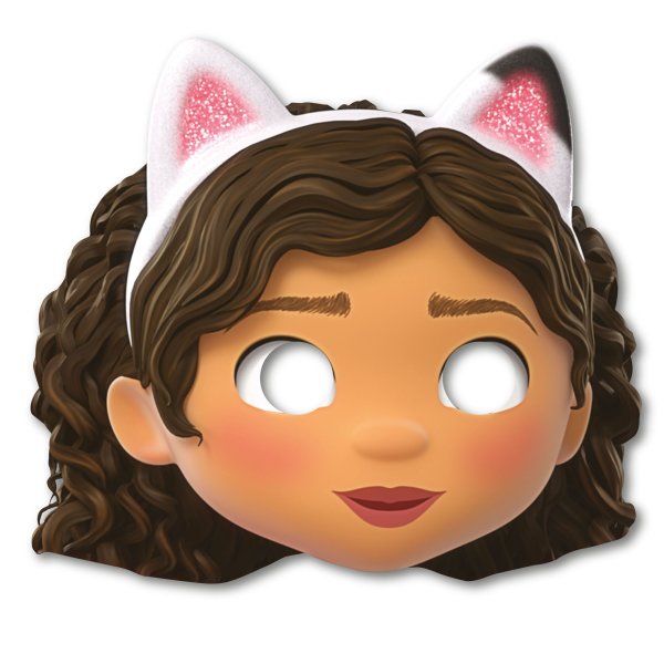 Ansiktsmasker - Gabby\\\'s Dollhouse - 6-pack
