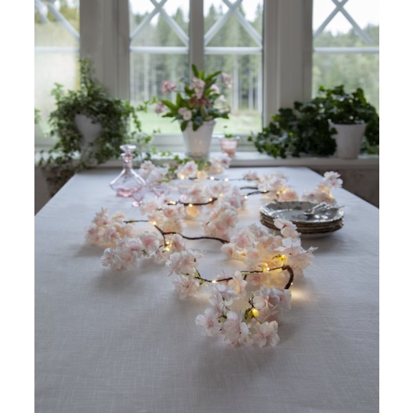 Blomestergirlang - Lysande k�rsb�rsblommor - 1,8m