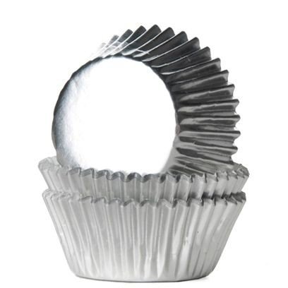 Minimuffinsformar - Metallic - Silver - 36 st - Muffinsformar, Cupcakes & Muffins