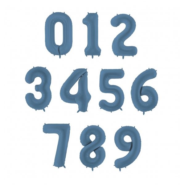 Sifferballong - Navy - 86 cm