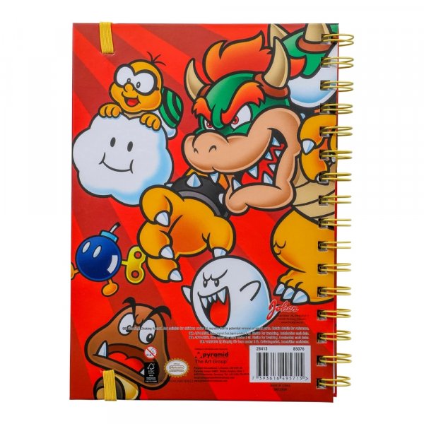 Anteckningsbok - Super Mario