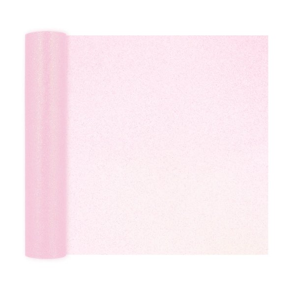 Tyll - Ljusrosa - Glitter - Rulle (30 cm bred, 9 m lång) Tyll - Ljusrosa - Glitter - Rulle (30 cm bred, 9 m lång)