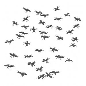 Små plastmyror - 100-pack Små plastmyror - 100-pack