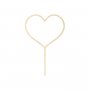 Cake Topper Hj�rta - Tr�