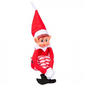 Elf on a shelf - 30cm - Rd - Nisse