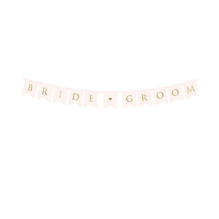Vimpel Bride & Groom – Fyndhörnan