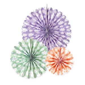 Pin Wheels - Blommor - Ø32/25/15 cm - 3-pack Pin Wheels - Blommor - Ø32/25/15 cm - 3-pack
