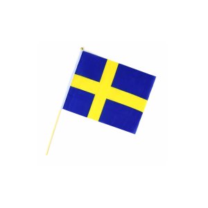 Flagga Sverige - 5-pack - 40cm