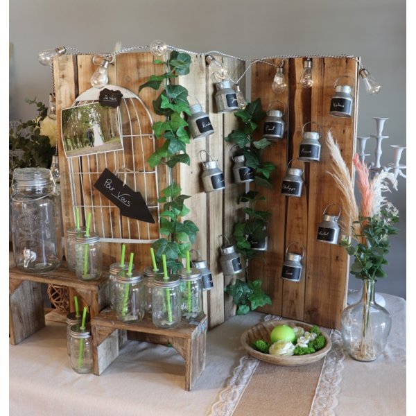 Vikvägg - Bordsdekoration - 120 cm x 93 cm Vikvägg - Bordsdekoration - 120 cm x 93 cm