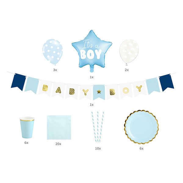 Dekorationsbox - It\\\'s a baby boy Dekorationsbox - It\\\'s a baby boy