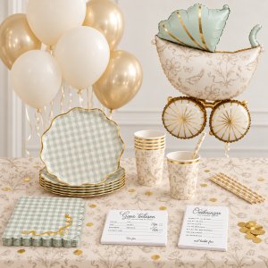 Babyshower-kit - Komplett paket - 6 personer