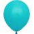 Miniballonger enfrgade - Premium 13 cm - Turquoise - 25-pack