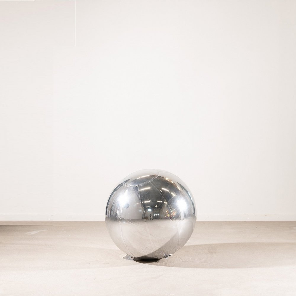 Inflatable Mirror Ball – Silver – 60 cm – Jätteballonger, Ballonger