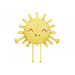 Folieballong - Sol - ca 77 x 62 cm