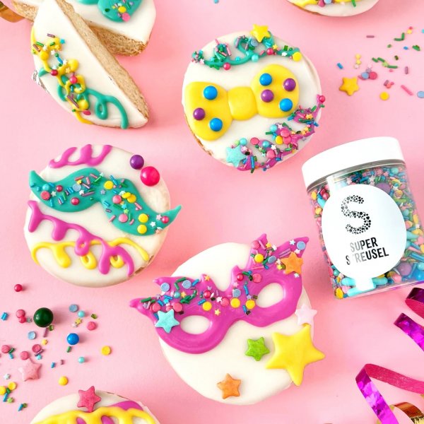 Strsselmix - Stjrnregn - Superstreusel - 90g