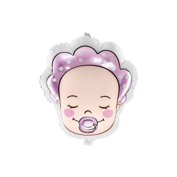 Folieballong Babyflicka