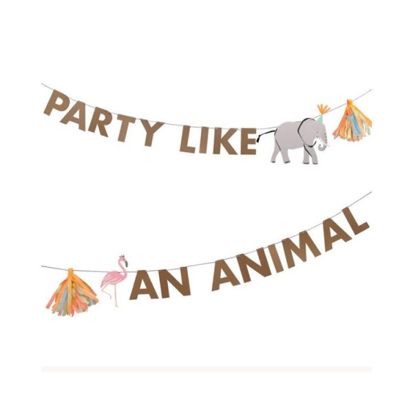 Girlang \\\"Party Like An Animal\\\" - Meri Meri
