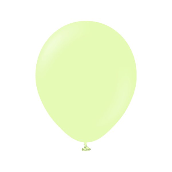Ballonger enf�rgade - Premium 45 cm - Macaron Pistachio - 5-pack
