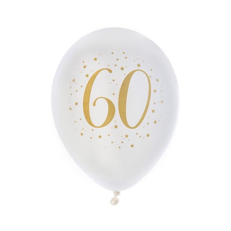 Ballonger Vit 60 år – Fyndhörnan