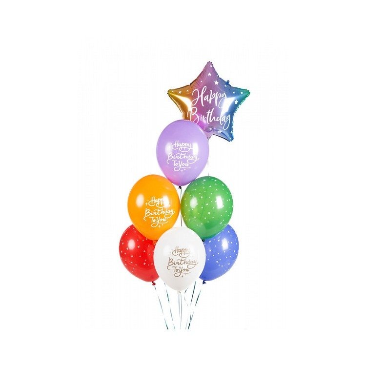 Färgglada Ballonger, Happy Birthday To You – Fyndhörnan