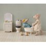 Handfat med spegel - Maileg - Off-white Handfat med spegel - Maileg - Off-white
