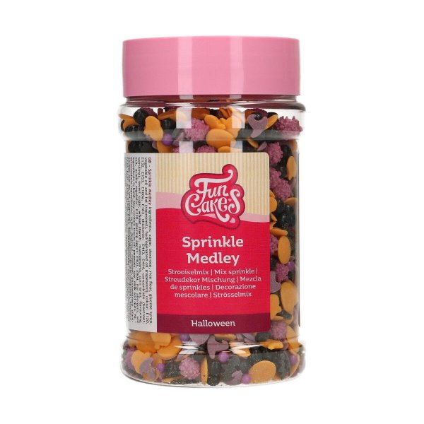 Str�sselmix - Halloween Medley - FunCakes - Stor burk - 180 g