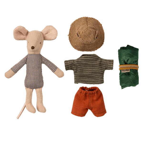 Mus - Hiker med sovs�ck - Storebror