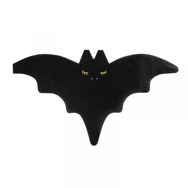 Servetter - Fladdermöss - Pink Halloween - 20-pack Servetter - Fladdermöss - Pink Halloween - 20-pack