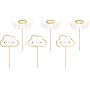 Cake picks - Moln & vingar - 6-pack