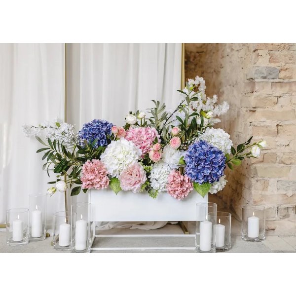 Pionblomma - 35 cm - Rosa