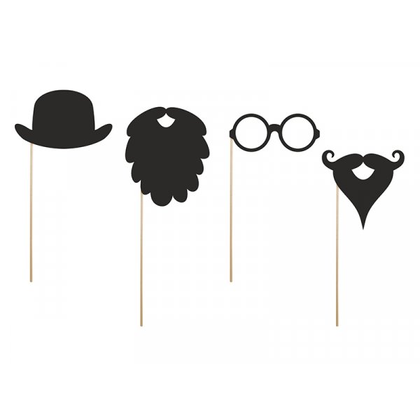 Photo Booth - Hat & Beard