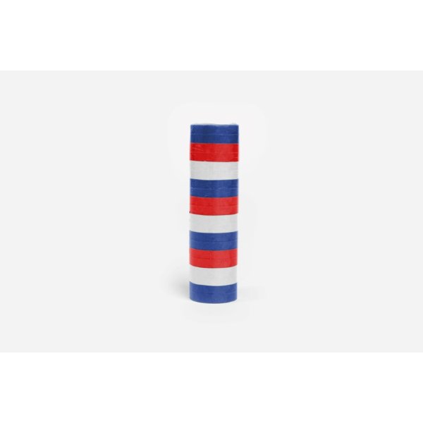 Serpentiner - R�d/Bl�/Vit - 4 m - 20-pack