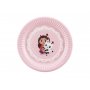Papptallrikar - Gabby\\\'s Dollhouse - Rosa - 6-pack - 18 cm