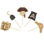 Dekorationspinnar - Pirat - 10-pack