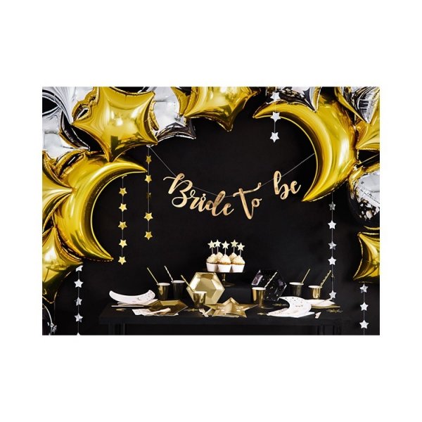 Folieballong M�ne guld