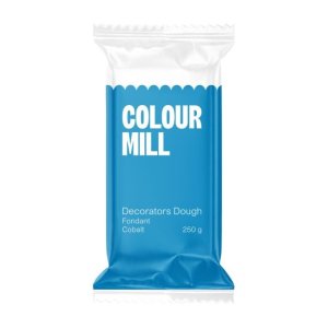Sugarpaste/Sockerpasta Decorators Dough - Cobalt blue - Colour Mill - 250 g Sugarpaste/Sockerpasta Decorators Dough - Cobalt blue - Colour Mill - 250 g