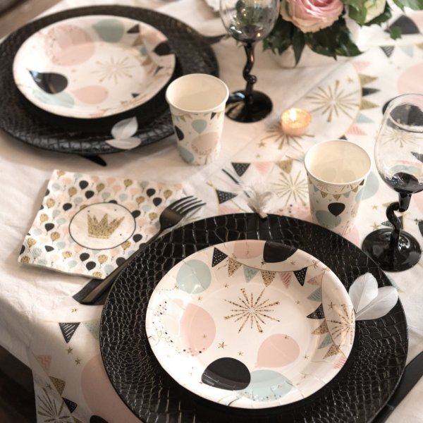 Papptallrikar - Balloon Party - 10-pack Papptallrikar - Balloon Party - 10-pack