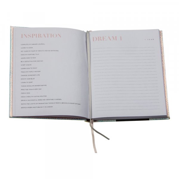 Fyll-i-Bok - Dreams Journal - Skimrande Fyll-i-Bok - Dreams Journal - Skimrande