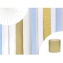 Streamers i kr�ppapper - Guld - 10m - 4-pack
