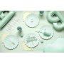 Sugr�r i plast, mint, 12st