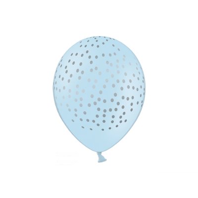 Ballonger - Dotty - Bl/Silver - 6-pack