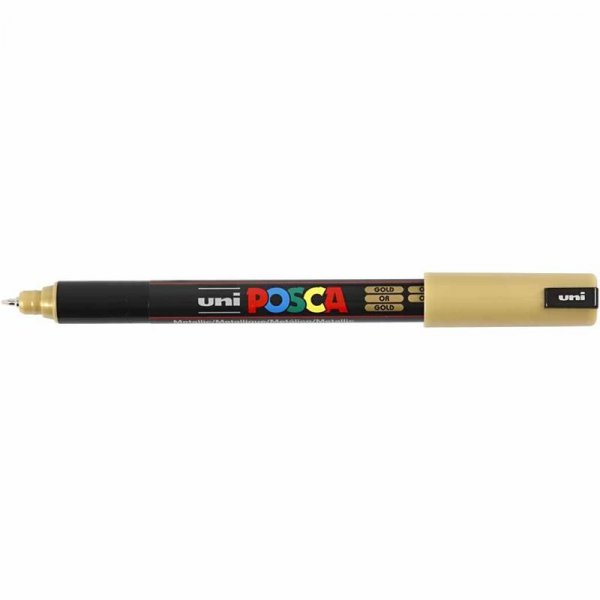 Posca Marker - Guld - 0,7 mm Posca Marker - Guld - 0,7 mm