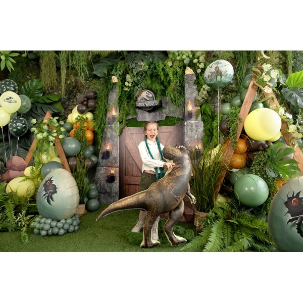 Folieballong Jurassic World T-Rex - Brun