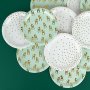 Papptallrikar - Golden Fawn - 8-pack
