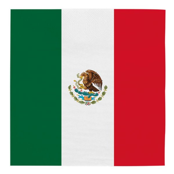 Servetter - Mexico - 33x33 cm - 20-pack Servetter - Mexico - 33x33 cm - 20-pack