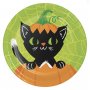 Pappersassietter F�rgglad Halloween